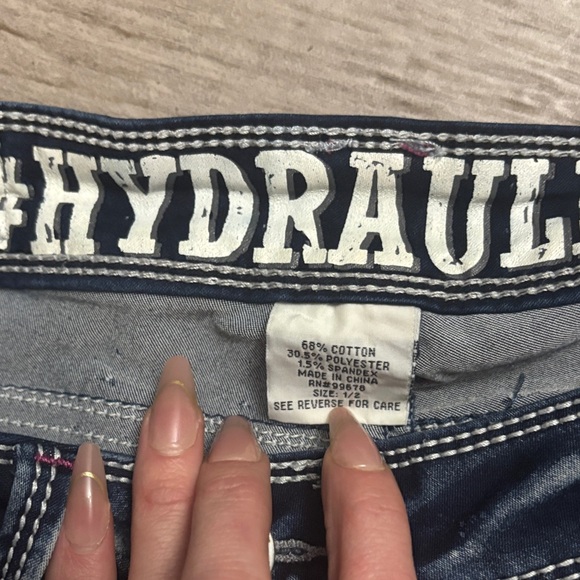 Hydraulic Women's Dark Blue Skinny Jeans - Picture 2 of 4